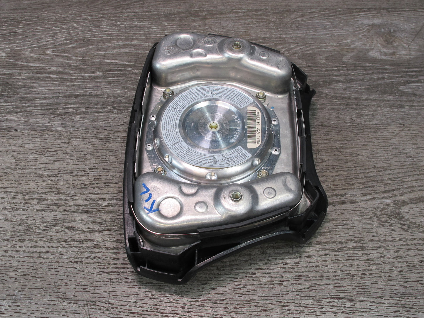 96-99 MERCEDES W140 COUPE CL600 FRONT LEFT DRIVER SIDE STEERING WHEEL SRS AIRBAG OEM