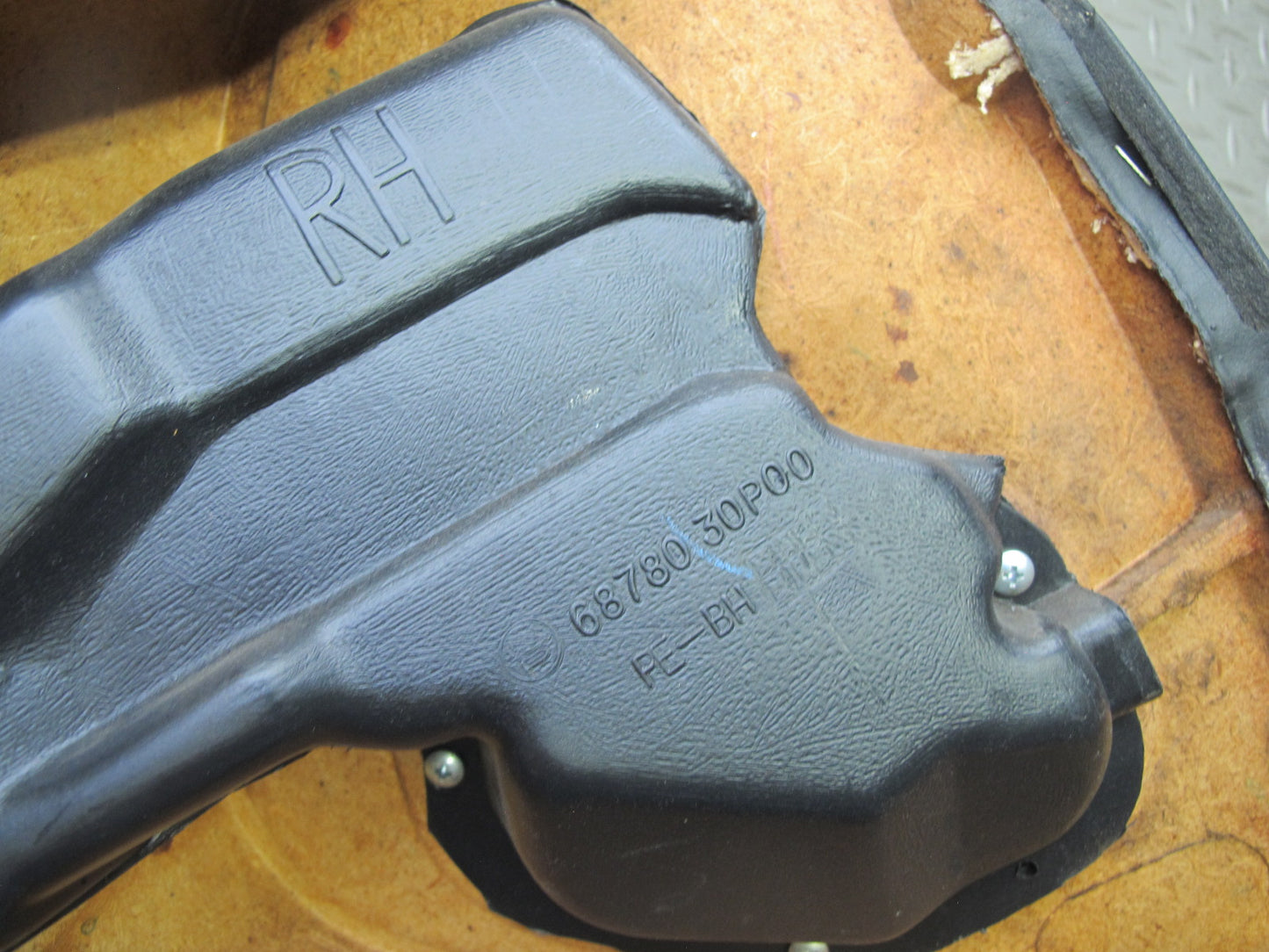 90-93 Nissan Z32 300ZX 2+0 Right Interior Door Panel w Handle & Trim Set OEM