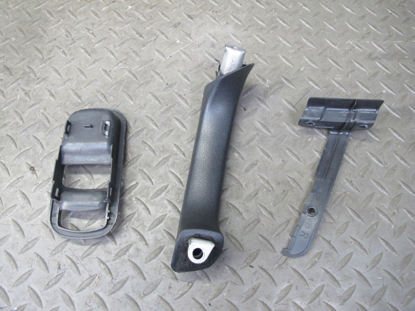 90-93 Nissan Z32 300ZX 2+0 Right Interior Door Panel w Handle & Trim Set OEM