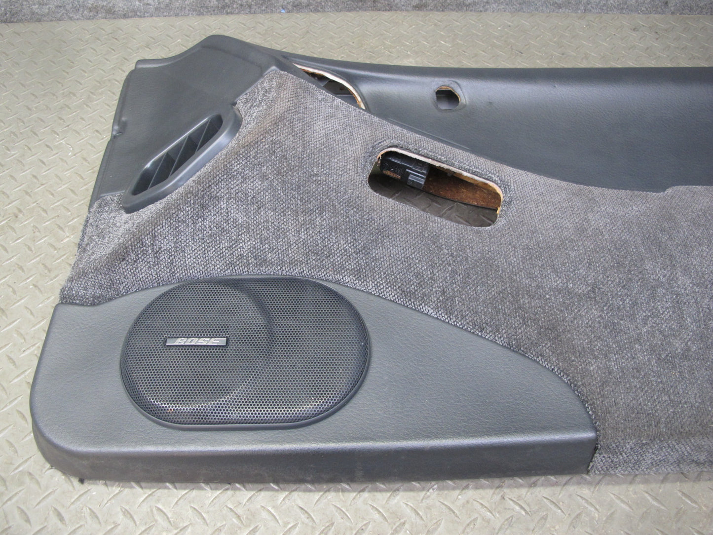 90-93 Nissan Z32 300ZX 2+0 Right Interior Door Panel w Handle & Trim Set OEM