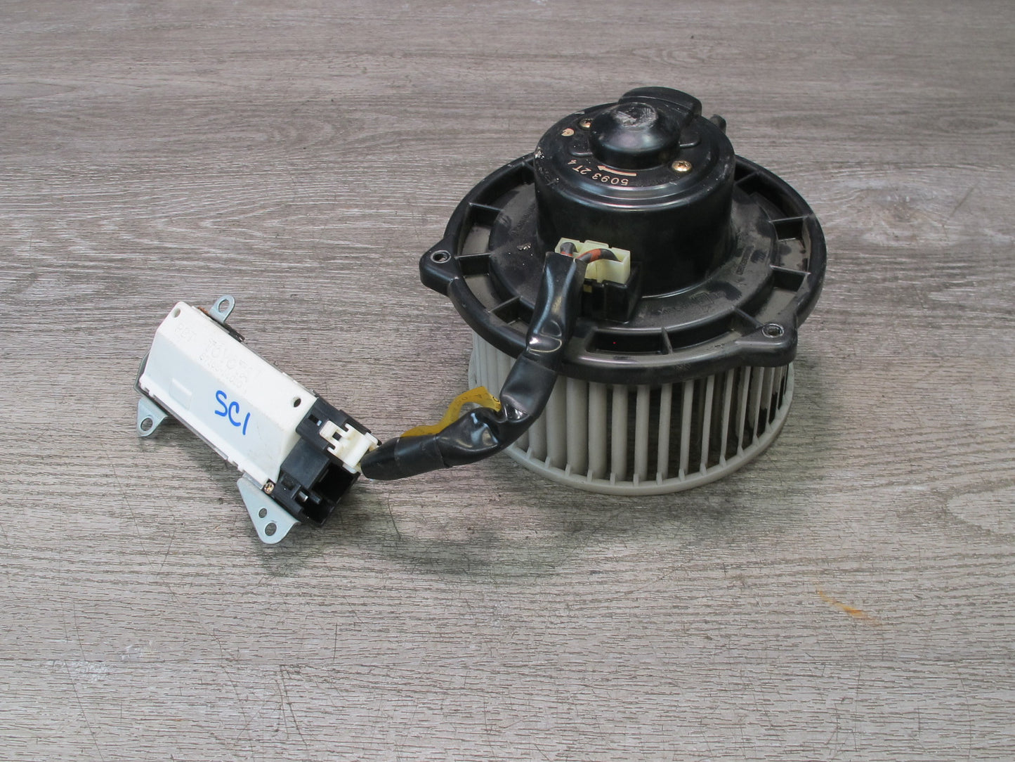 92-00 Lexus JZZ31L SC400 SC300 A/C Heater Blower Motor Fan w Resistor OEM