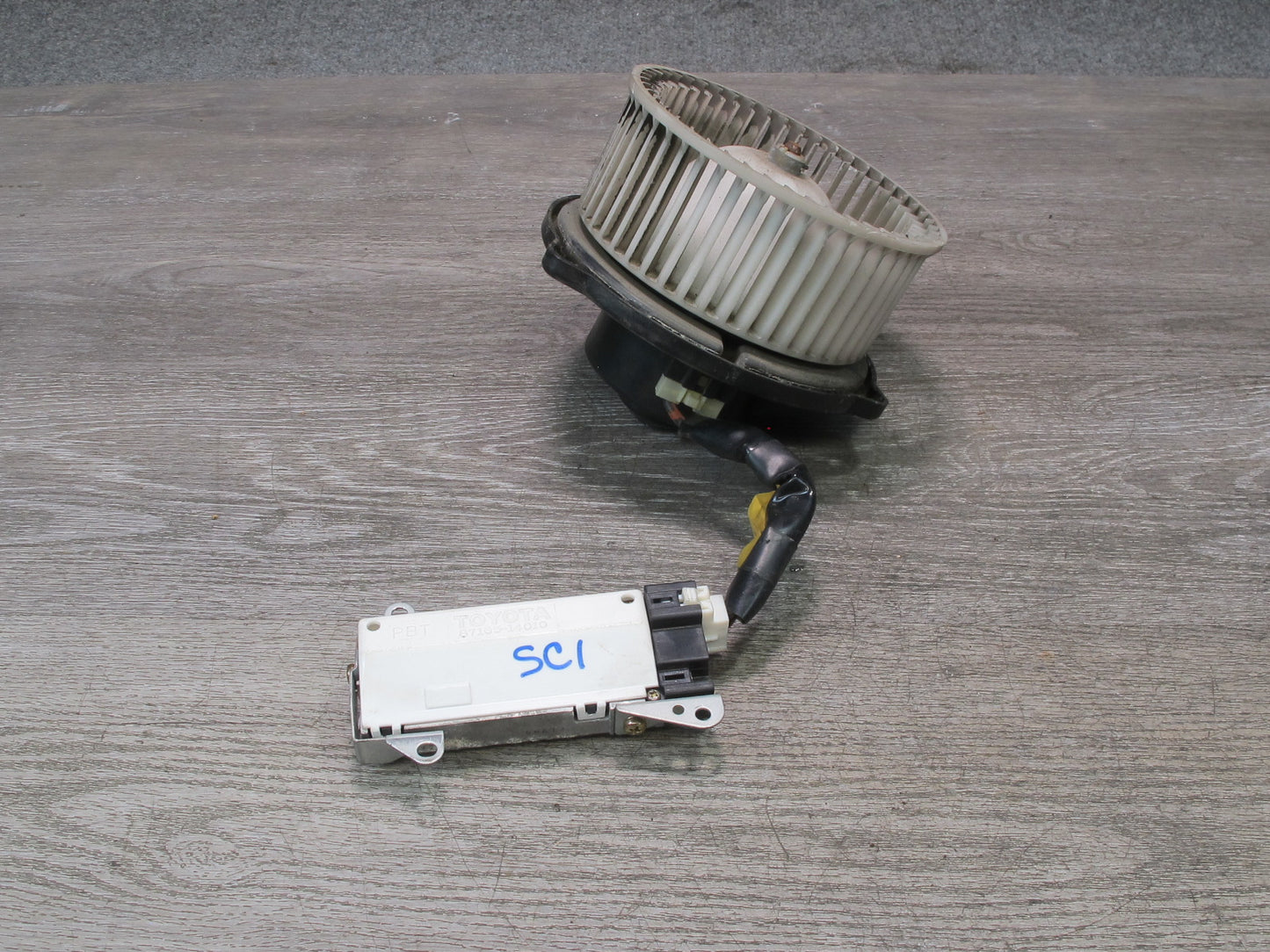 92-00 Lexus JZZ31L SC400 SC300 A/C Heater Blower Motor Fan w Resistor OEM