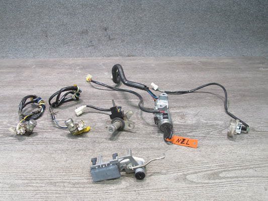 90-93 Nissan 300ZX Z32 Coupe M/T Ignition Door Glove Trunk Lock KEY Set OEM
