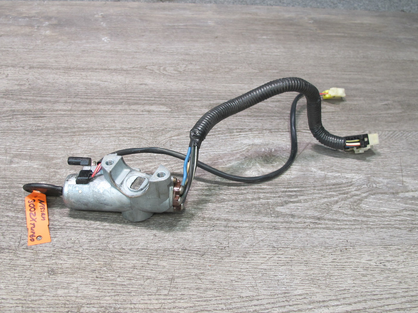 90-93 Nissan 300ZX Z32 Coupe M/T Ignition Door Glove Trunk Lock KEY Set OEM