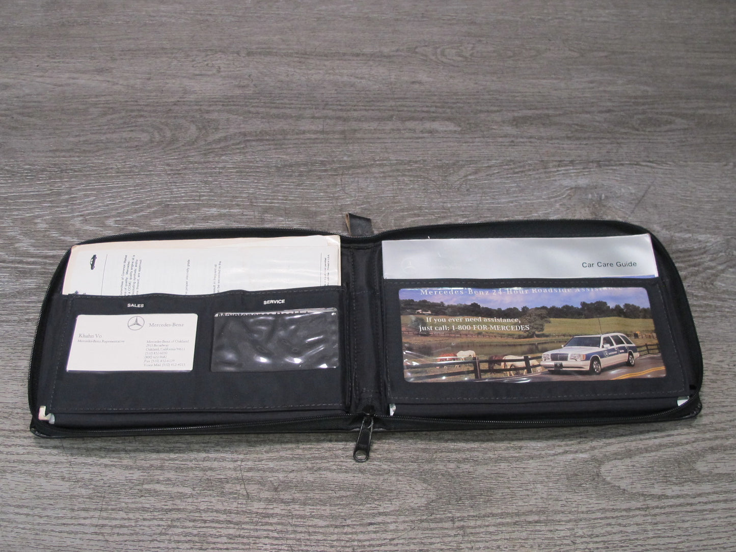 1997 Mercedes W140 C140 CL Coupe Owner User Operator Guide Manual Book Case Set