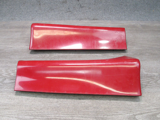 97-00 Lexus JZZ31L SC400 SC300 Set of 2 Rear Quarter Lower Trim Molding RED OEM