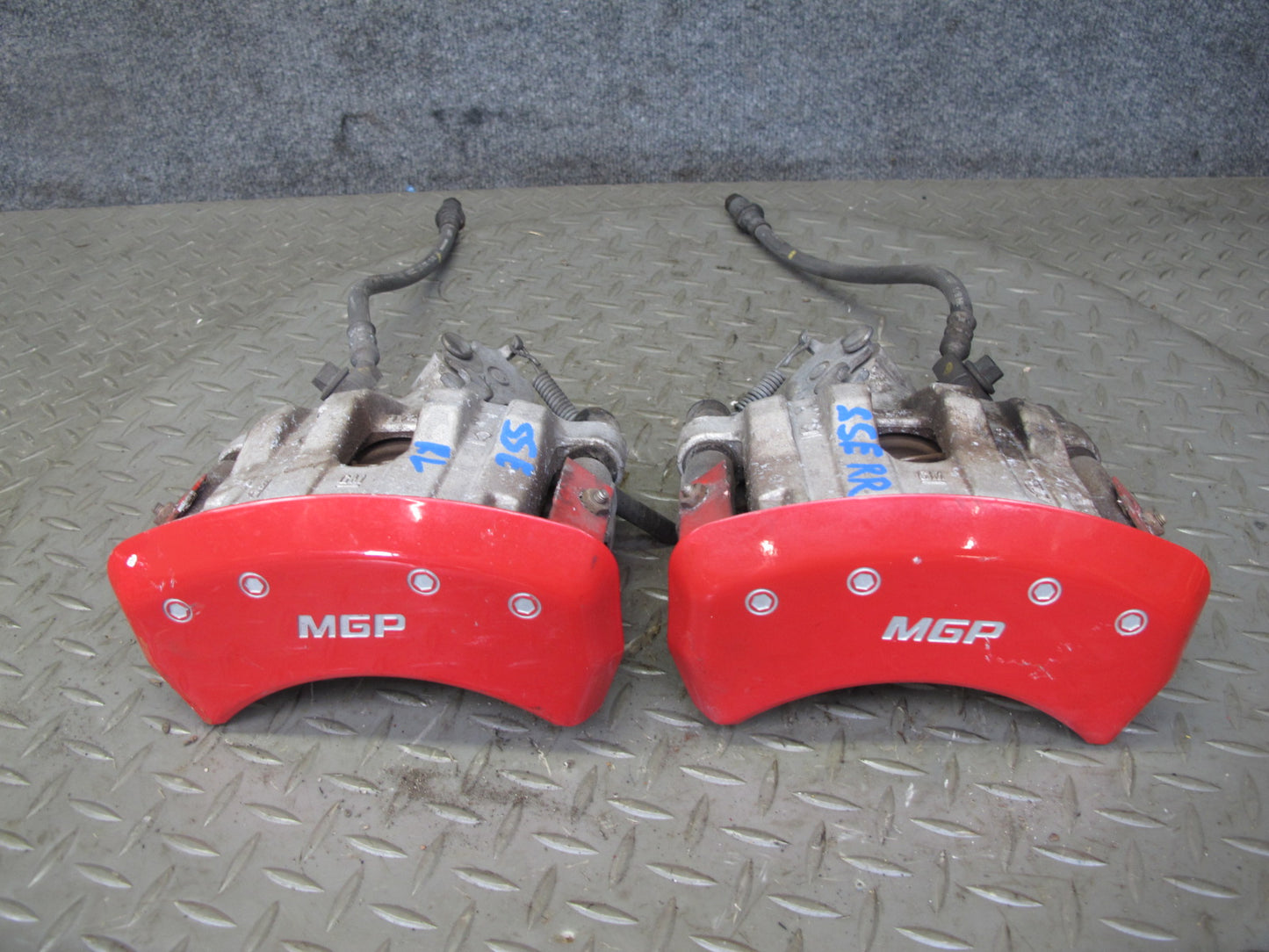 07-10 Saturn SKY Pontiac Solstice Rear Left & Right Brake Caliper Set 88K OEM