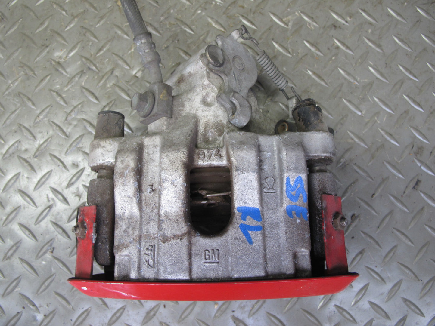 07-10 Saturn SKY Pontiac Solstice Rear Left & Right Brake Caliper Set 88K OEM
