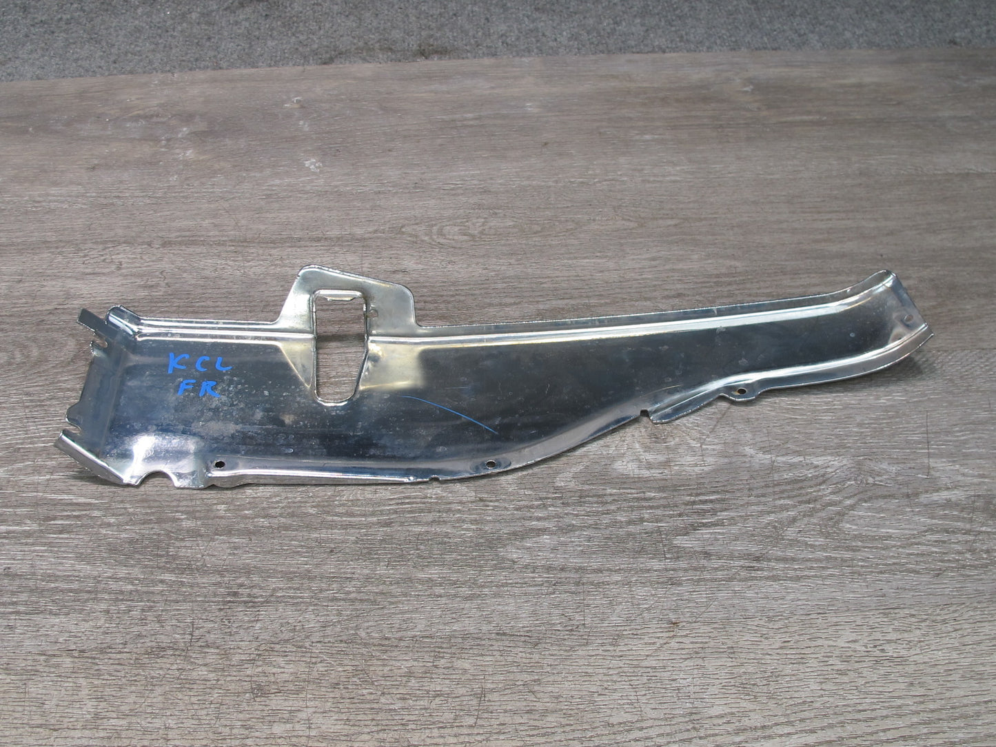 96-99 Mercedes W140 C140 Cl-class Coupe Set of 6 Door Edge Chrome Trim Panel OEM