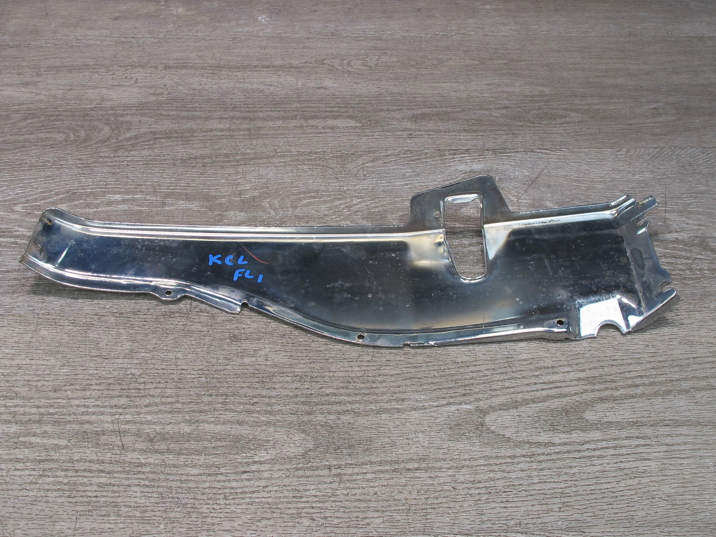 96-99 Mercedes W140 C140 Cl-class Coupe Set of 6 Door Edge Chrome Trim Panel OEM