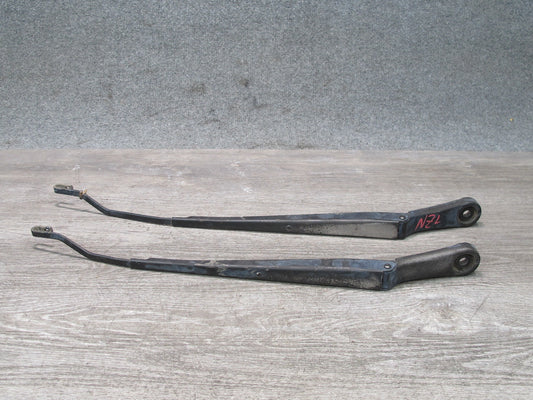 90-96 Nissan Z32 300ZX 2+0 Set of 2 Front Windshield Left & Right Wiper Arm OEM
