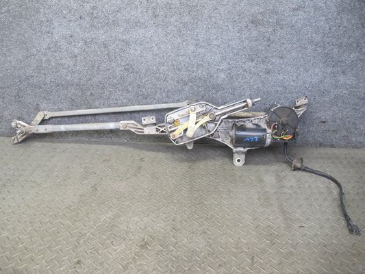 96-99 Mercedes W140 C140 CL Windshield Wiper Transmission Linkage w Motor OEM