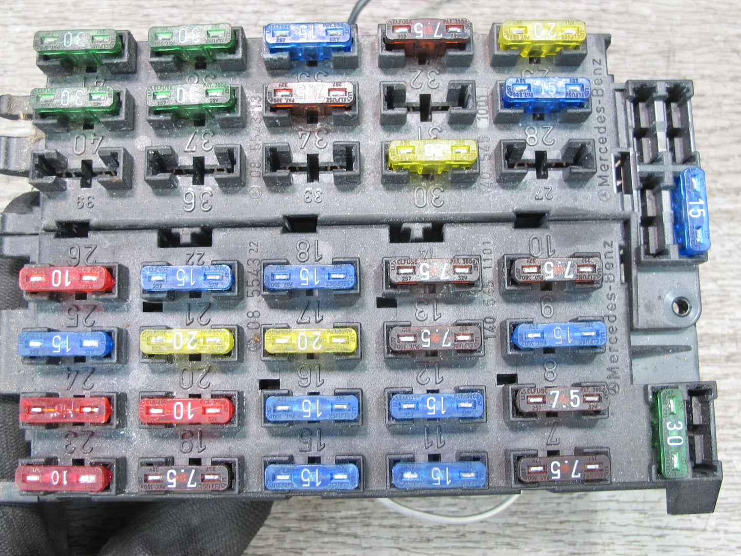 96-99 Mercedes W140 C140 Cl-class Fuse Relay Box Module OEM