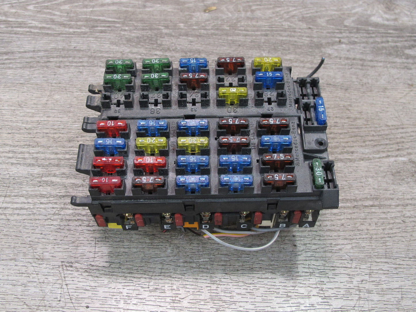 96-99 Mercedes W140 C140 Cl-class Fuse Relay Box Module OEM