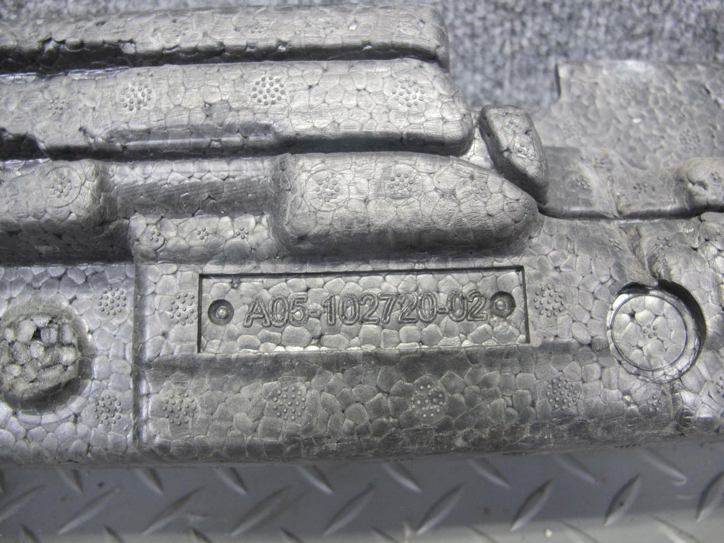 2015-2018 Porsche Macan 95B Front Bumper Impact Reinforcement Bar Foam Set
