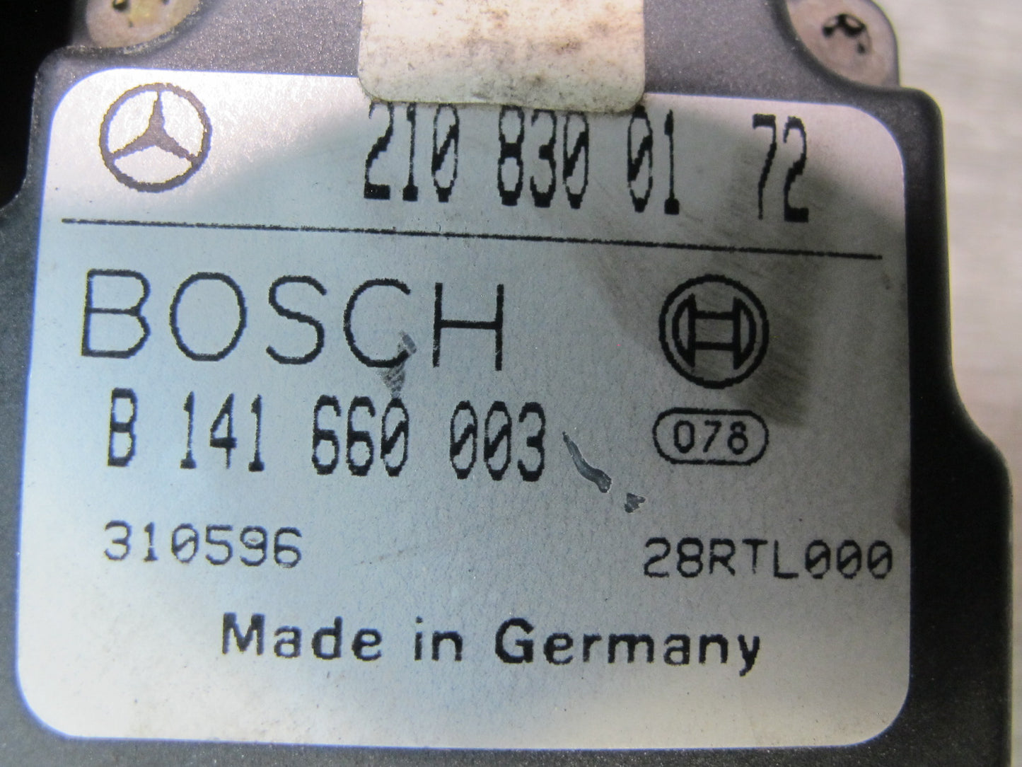 96-99 Mercedes W140 C140 CL Gaseous Pollutant Gas Pollution Control Sensor OEM