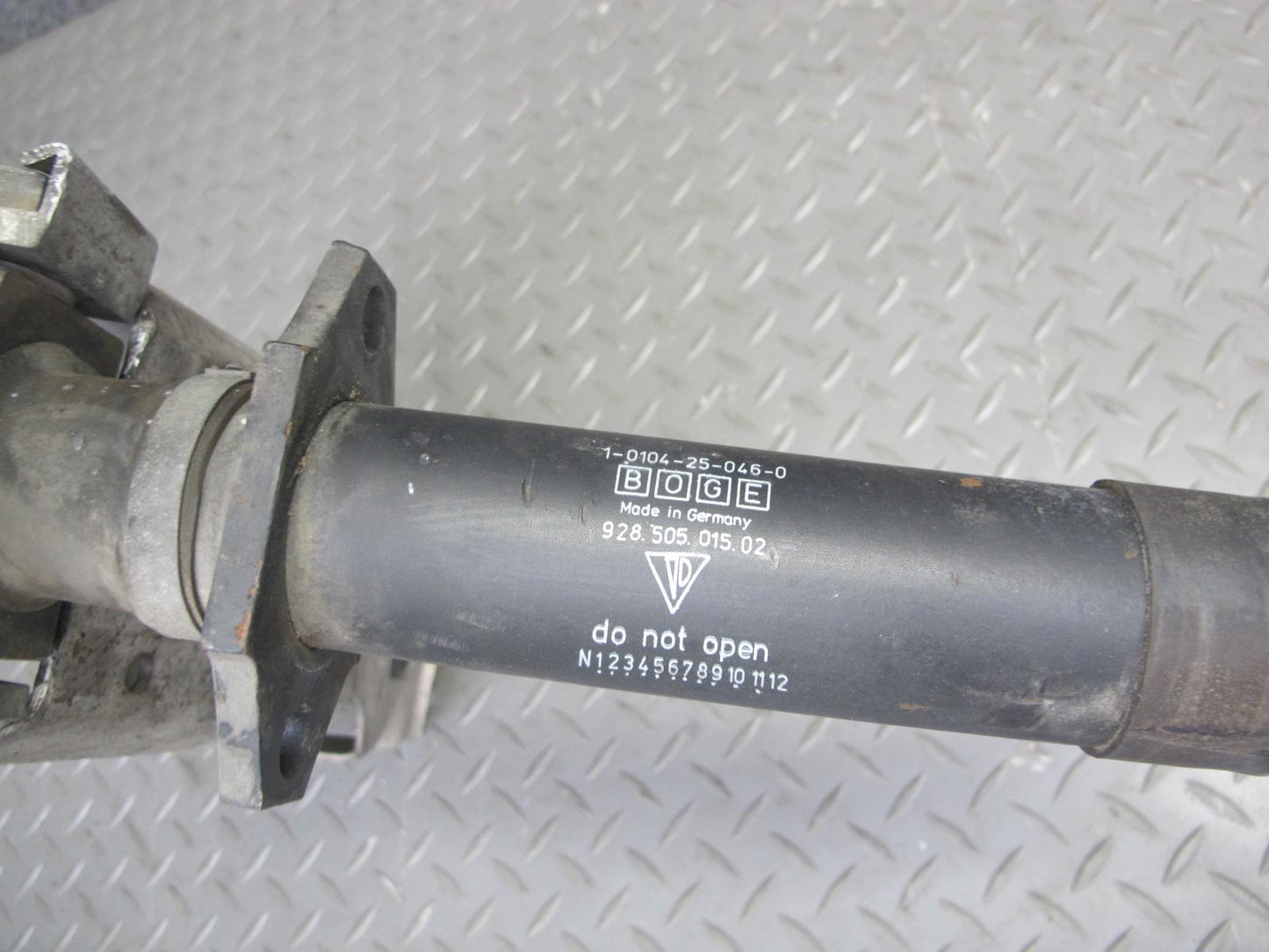 1983-1986 Porsche 928 S Front Bumper Impact Reinforcement Bar