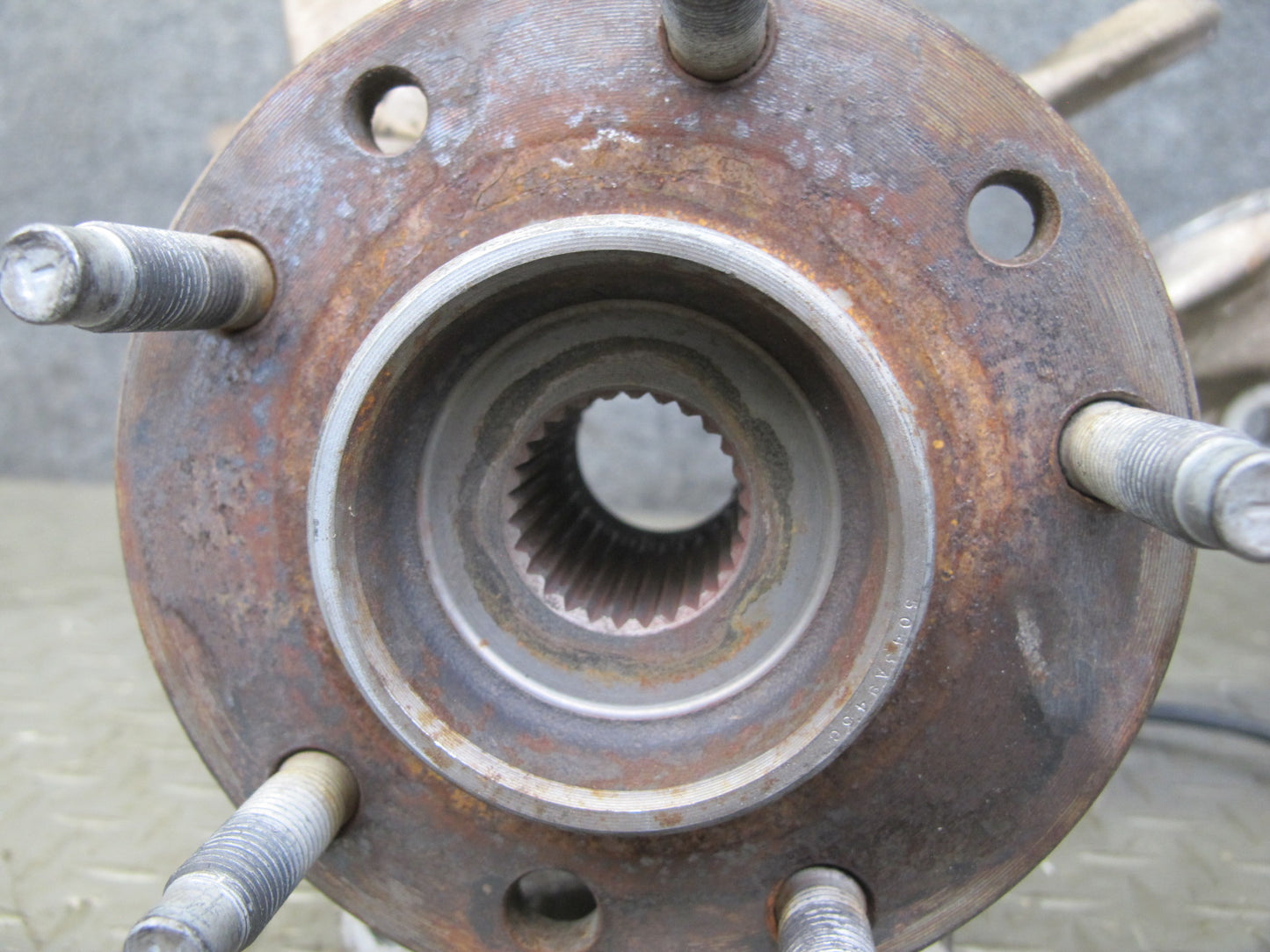 88-96 Chevrolet Corvette C4 Rear Left Spindle Knuckle Wheel Hub Bearing OEM