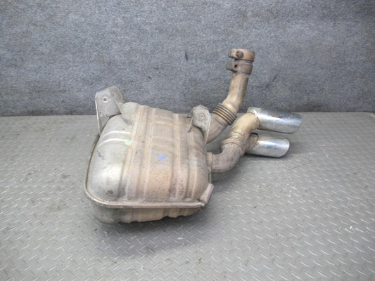 2002-2005 Porsche 911 996 3.6L Rear Left Exhaust Muffler w Tips