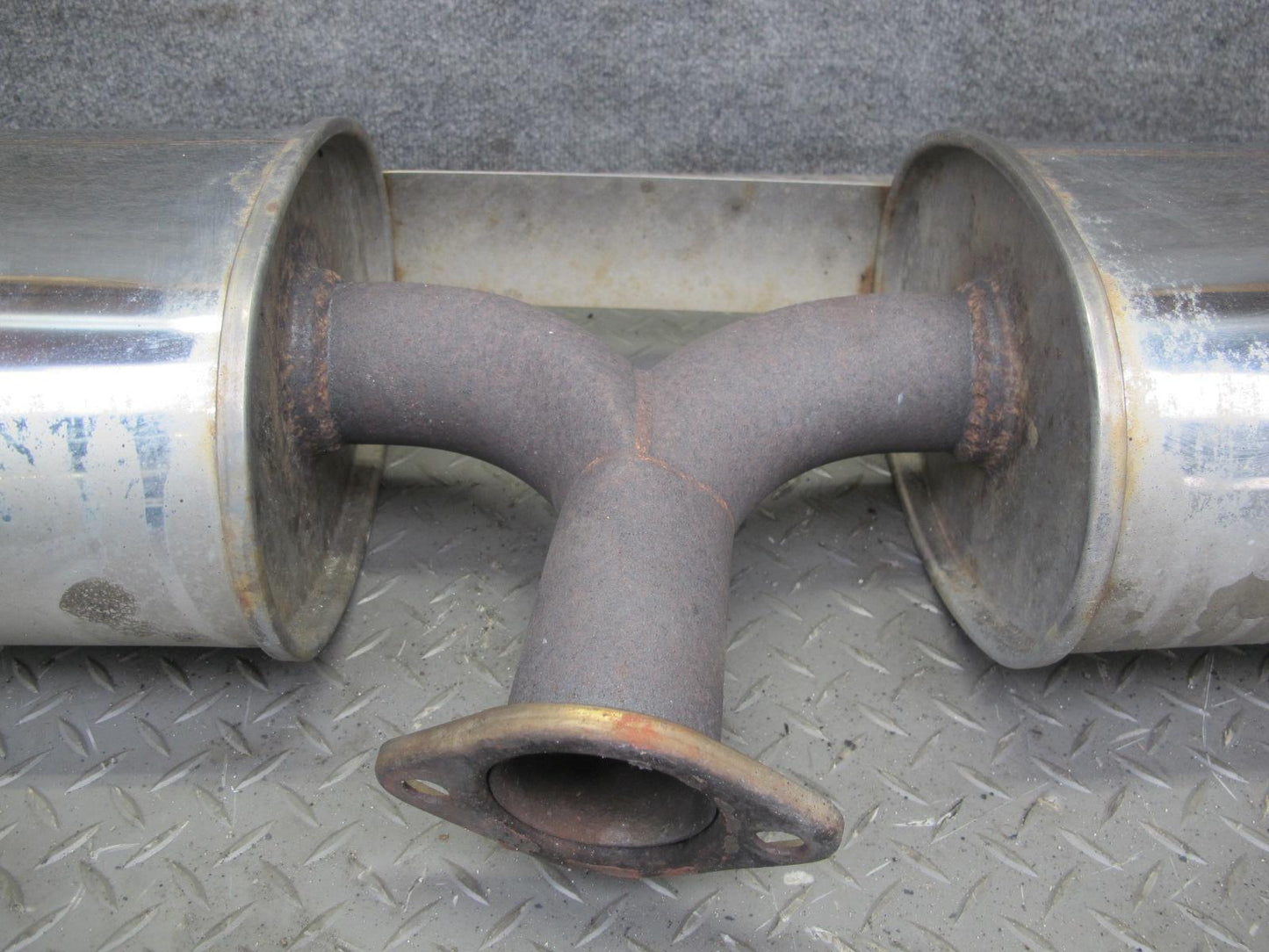 04-08 Mazda RX8 Rear Dual Exhaust Muffler Greddy