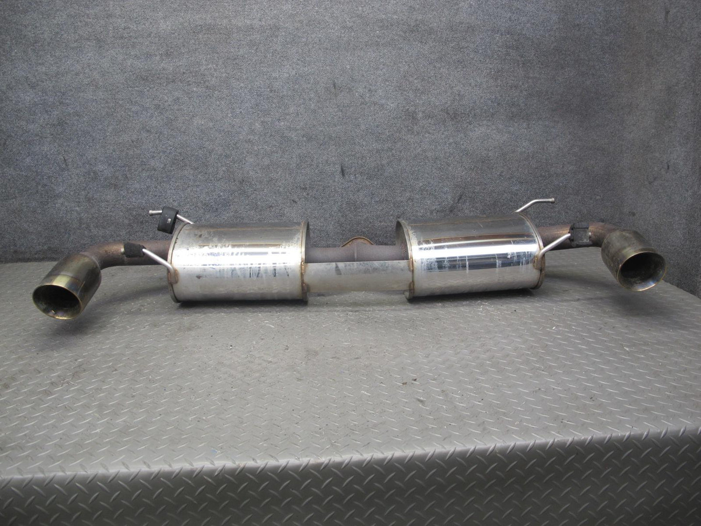 04-08 Mazda RX8 Rear Dual Exhaust Muffler Greddy
