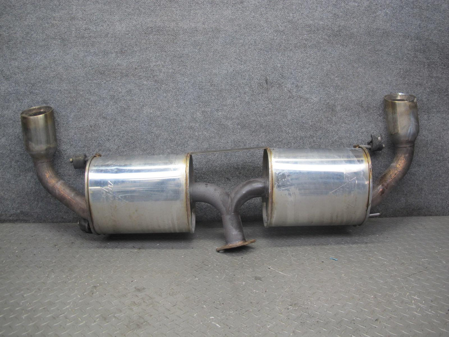 04-08 Mazda RX8 Rear Dual Exhaust Muffler Greddy