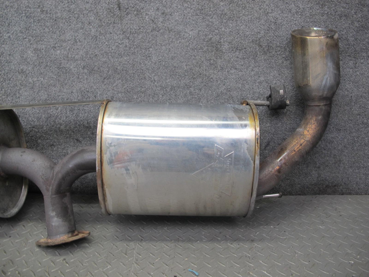 04-08 Mazda RX8 Rear Dual Exhaust Muffler Greddy
