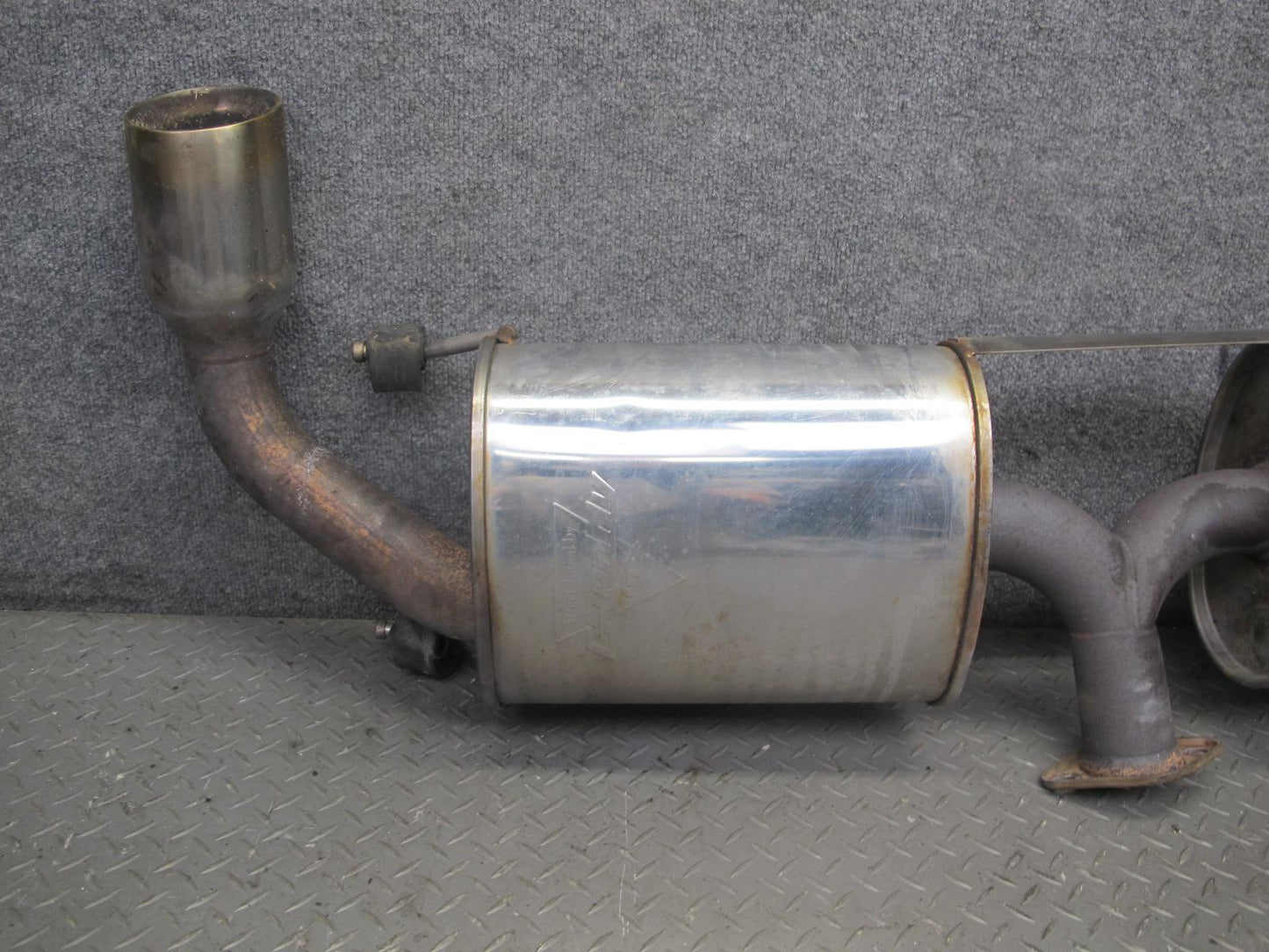 04-08 Mazda RX8 Rear Dual Exhaust Muffler Greddy
