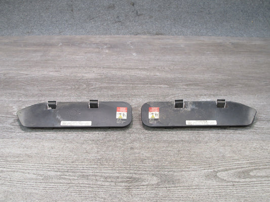 96-99 Mercedes W140 C140 Cl-class Set of 2 Front Headlight Lamp Bulb Cover OEM