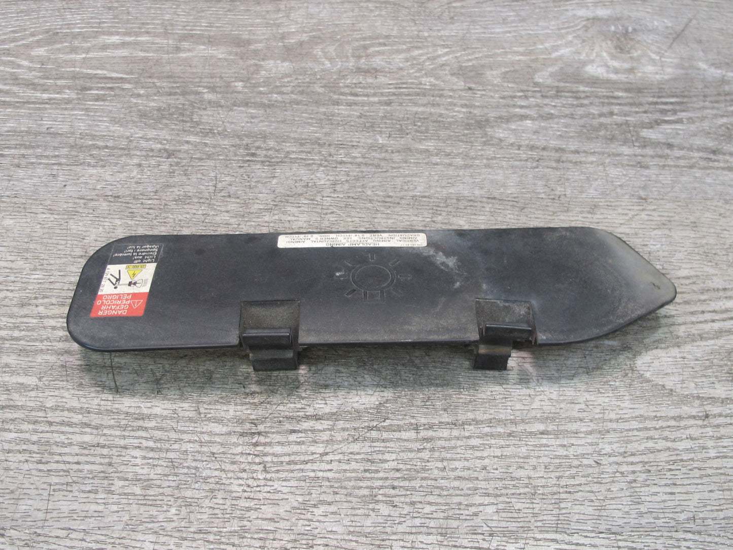 96-99 Mercedes W140 C140 Cl-class Set of 2 Front Headlight Lamp Bulb Cover OEM