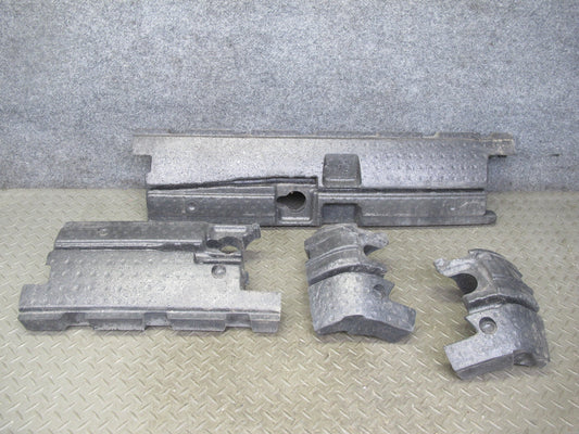 96-99 Mercedes W140 C140 CL Coupe Set of 4 Rear Bumper Impact Foam Insert OEM