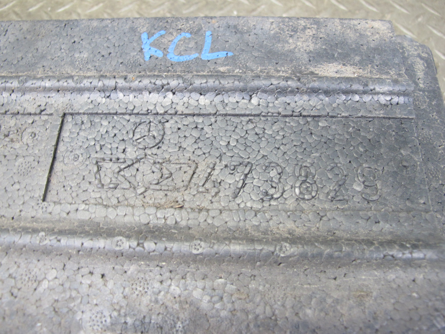 96-99 Mercedes W140 C140 CL Coupe Set of 4 Rear Bumper Impact Foam Insert OEM