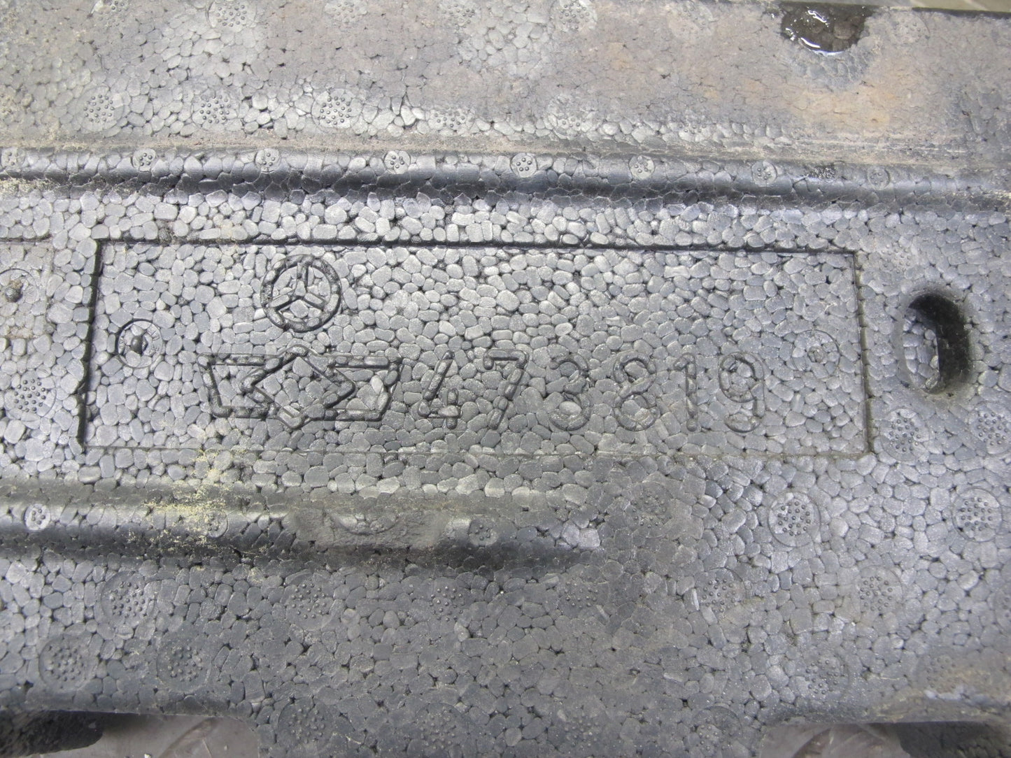 96-99 Mercedes W140 C140 CL Coupe Set of 4 Rear Bumper Impact Foam Insert OEM