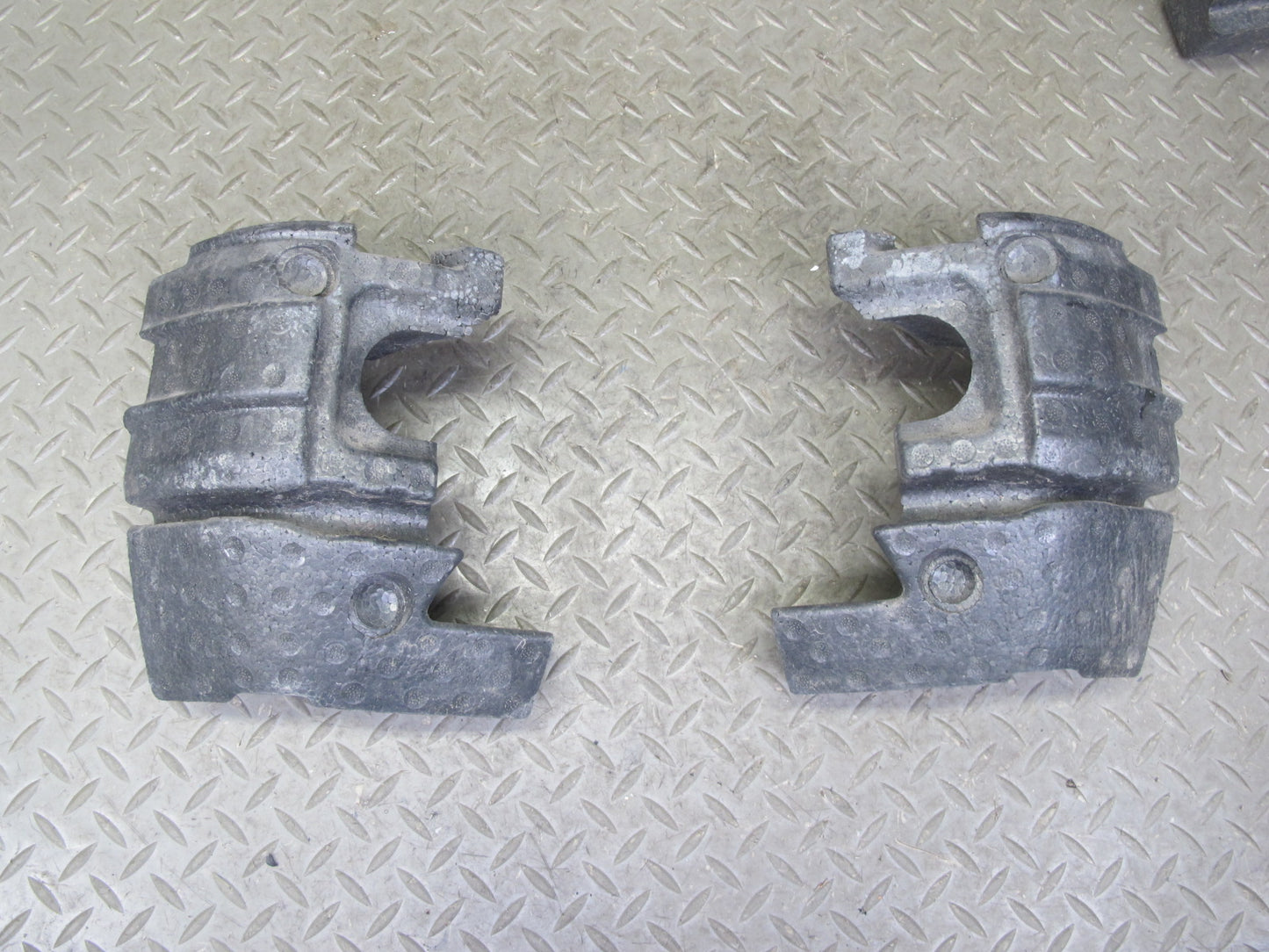 96-99 Mercedes W140 C140 CL Coupe Set of 4 Rear Bumper Impact Foam Insert OEM