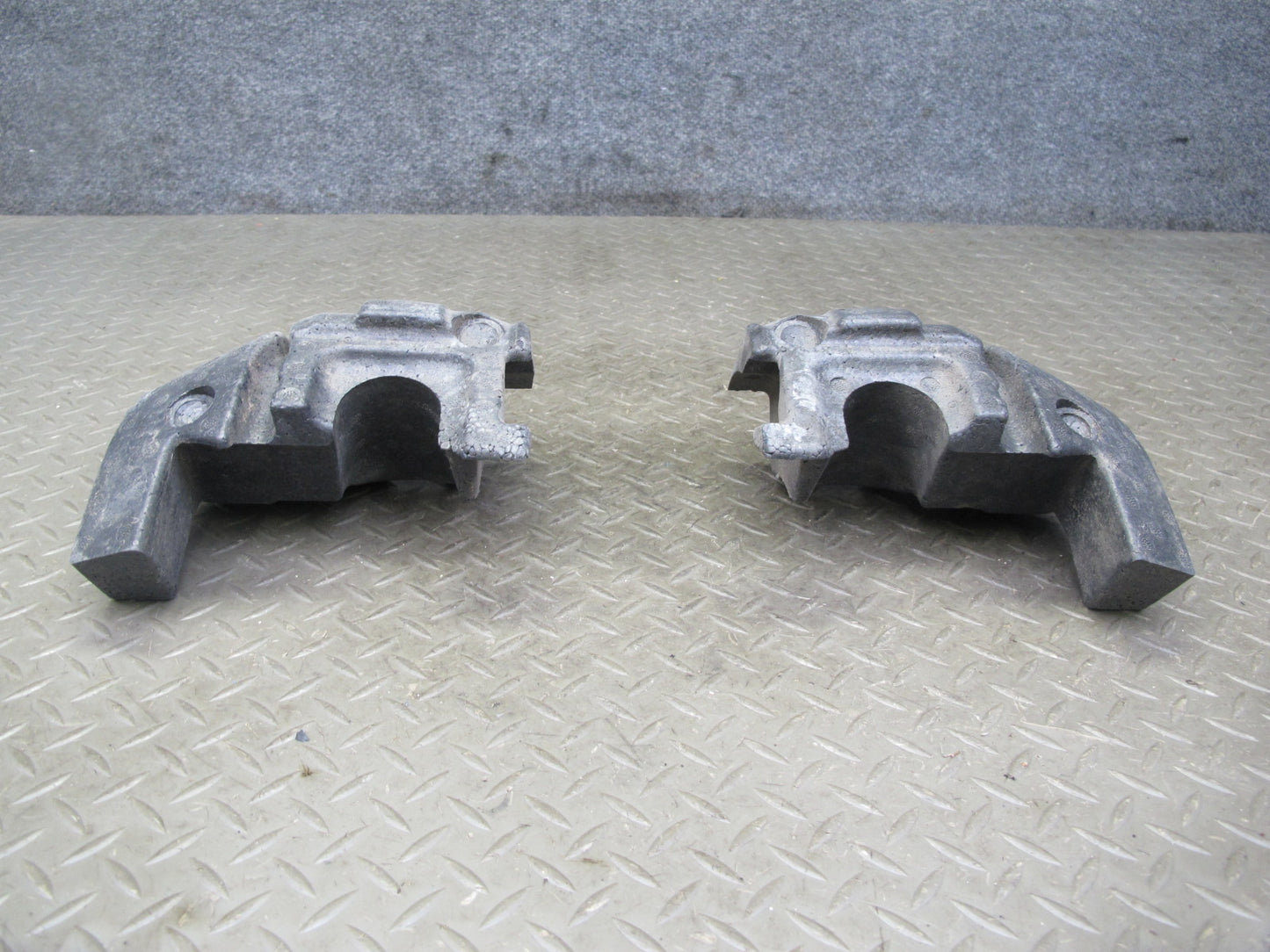 96-99 Mercedes W140 C140 CL Coupe Set of 4 Rear Bumper Impact Foam Insert OEM