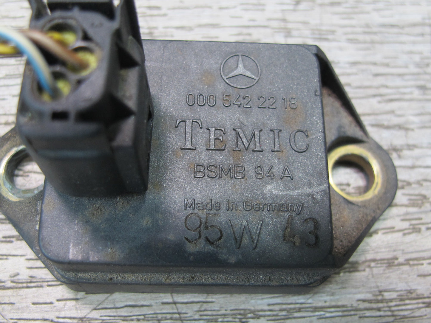 96-99 Mercedes W140 C140 Cl-class YAW Turn Rate Acceleration Speed Sensor OEM