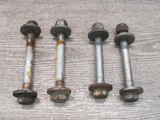 96-99 Mercedes W140 C140 CL Set of 4 Front Suspension Camber Adjust Bolt OEM