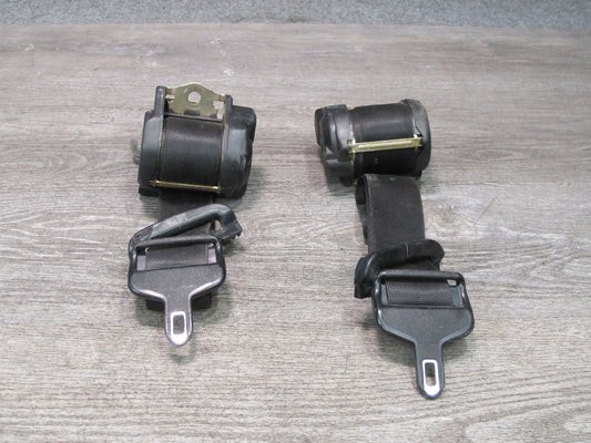96-99 MERCEDES W140 COUPE CL600 REAR RIGHT & LEFT SIDE SEATBELT RETRACTOR SET OEM