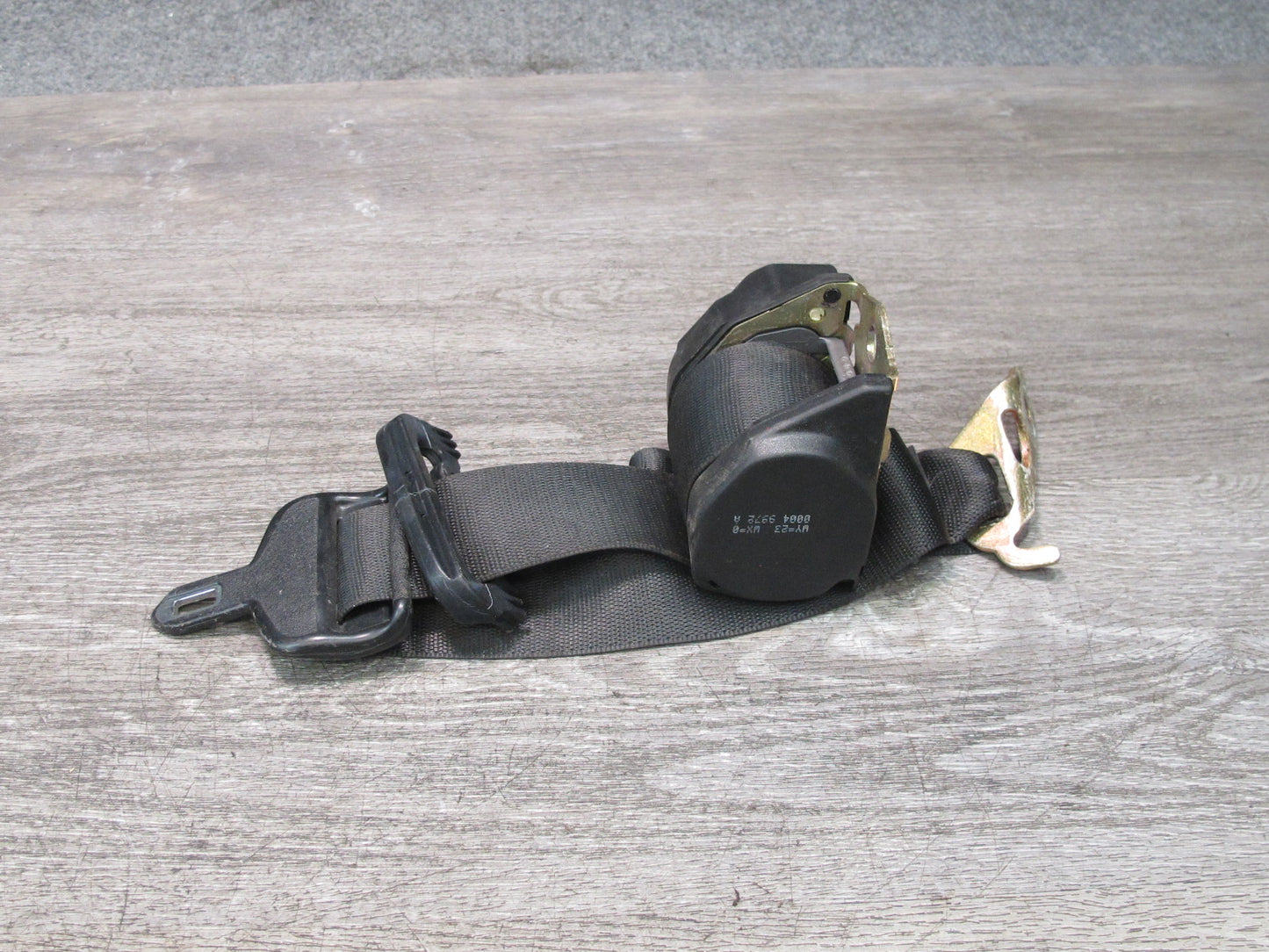 96-99 MERCEDES W140 COUPE CL600 REAR RIGHT & LEFT SIDE SEATBELT RETRACTOR SET OEM