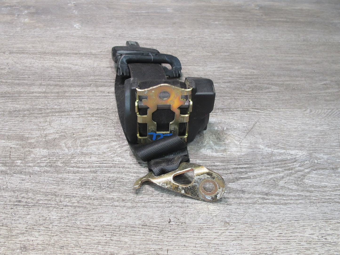 96-99 MERCEDES W140 COUPE CL600 REAR RIGHT & LEFT SIDE SEATBELT RETRACTOR SET OEM