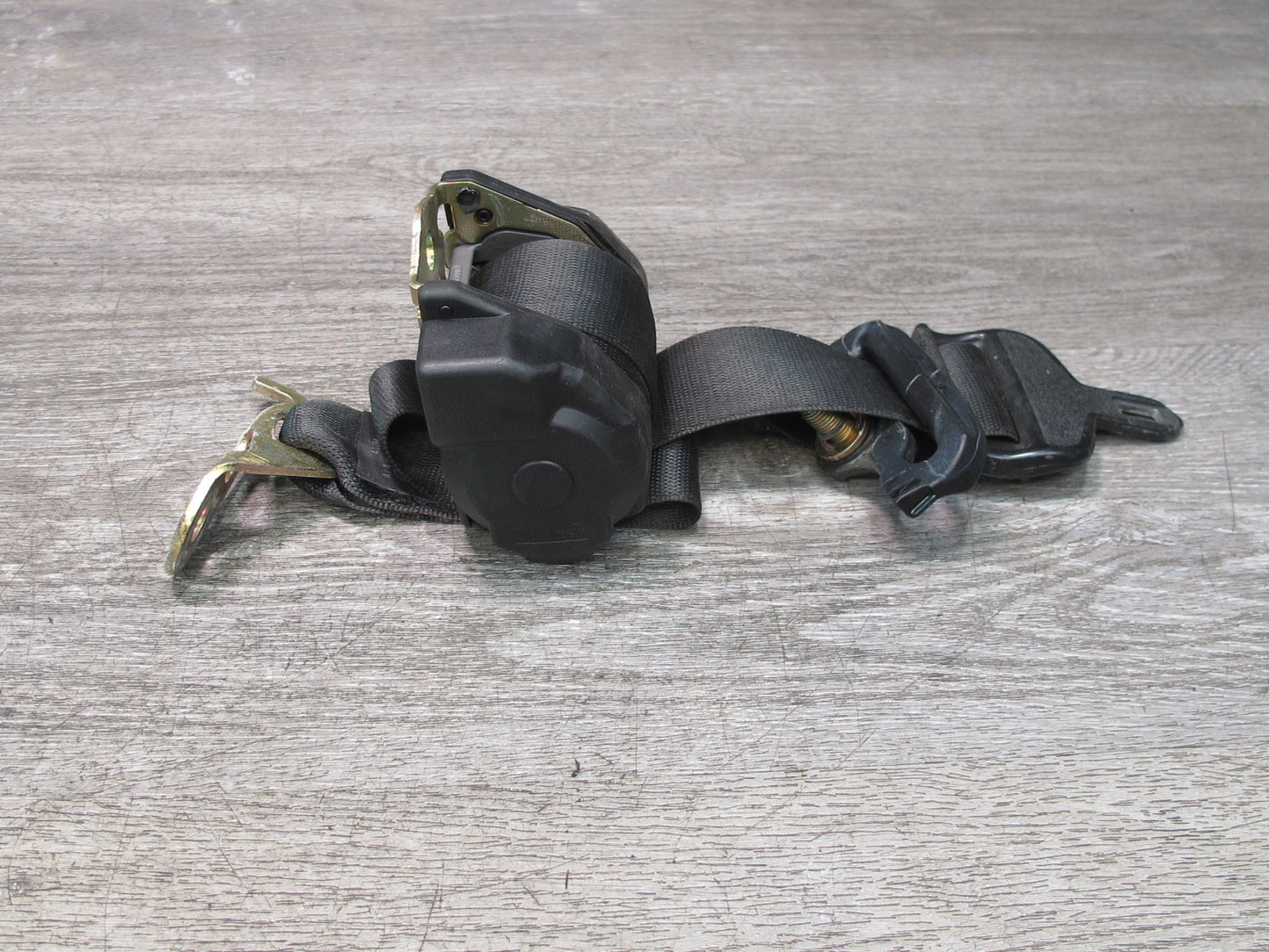 96-99 MERCEDES W140 COUPE CL600 REAR RIGHT & LEFT SIDE SEATBELT RETRACTOR SET OEM
