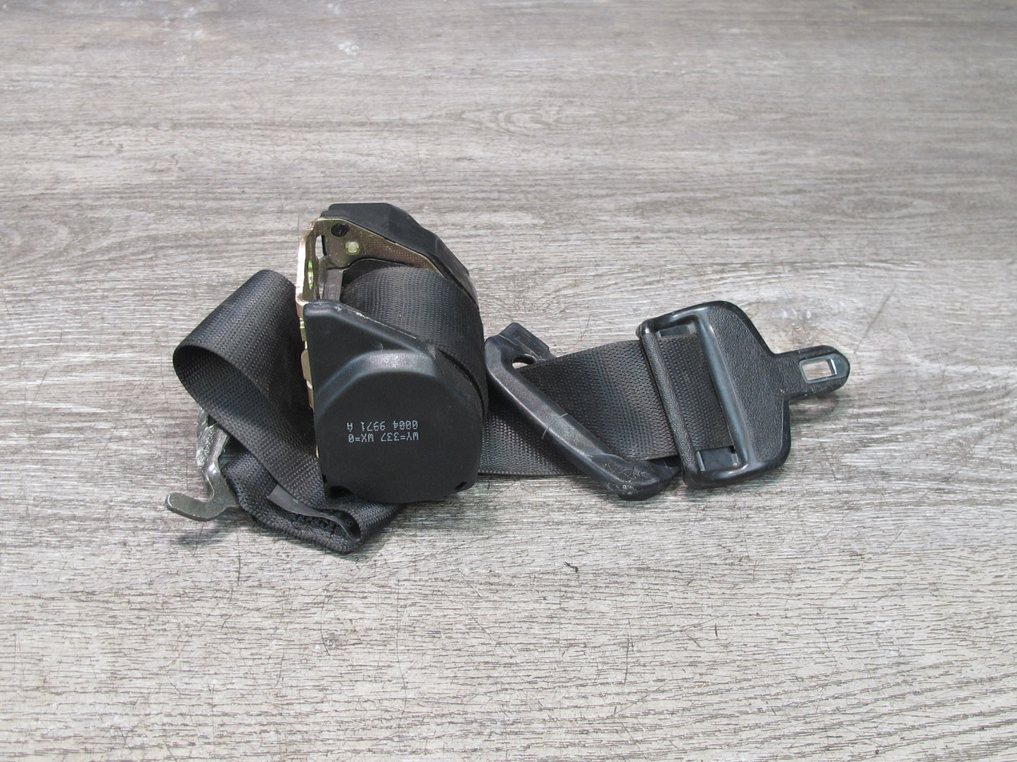 96-99 MERCEDES W140 COUPE CL600 REAR RIGHT & LEFT SIDE SEATBELT RETRACTOR SET OEM