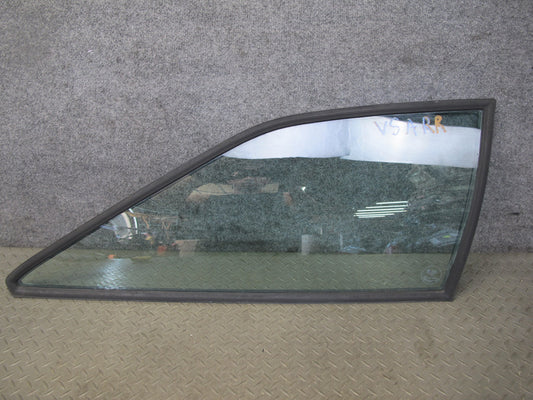 85-88 Volkswagen Scirocco MK2 Rear Right Side Quarter Glass Window w Seal OEM