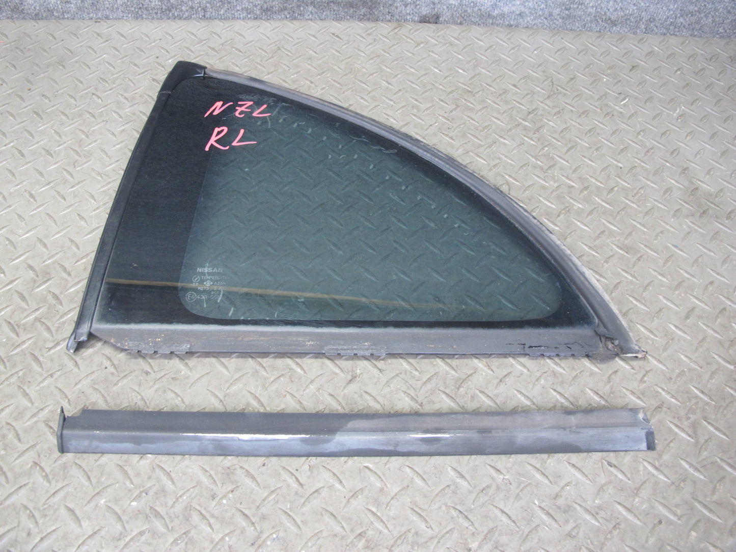 90-95 Nissan Z32 300ZX Coupe 2+0 Rear Left Quarter Glass Window OEM