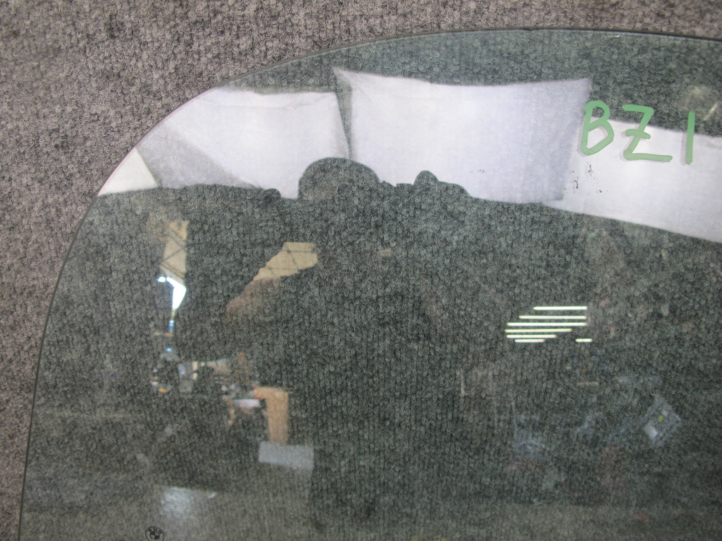 03-08 BMW E85 Z4 Front Right Passenger Door Window Glass OEM