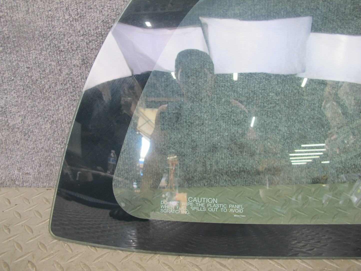 99-01 Isuzu Vehicross Rear Right Quarter Glass Window OEM
