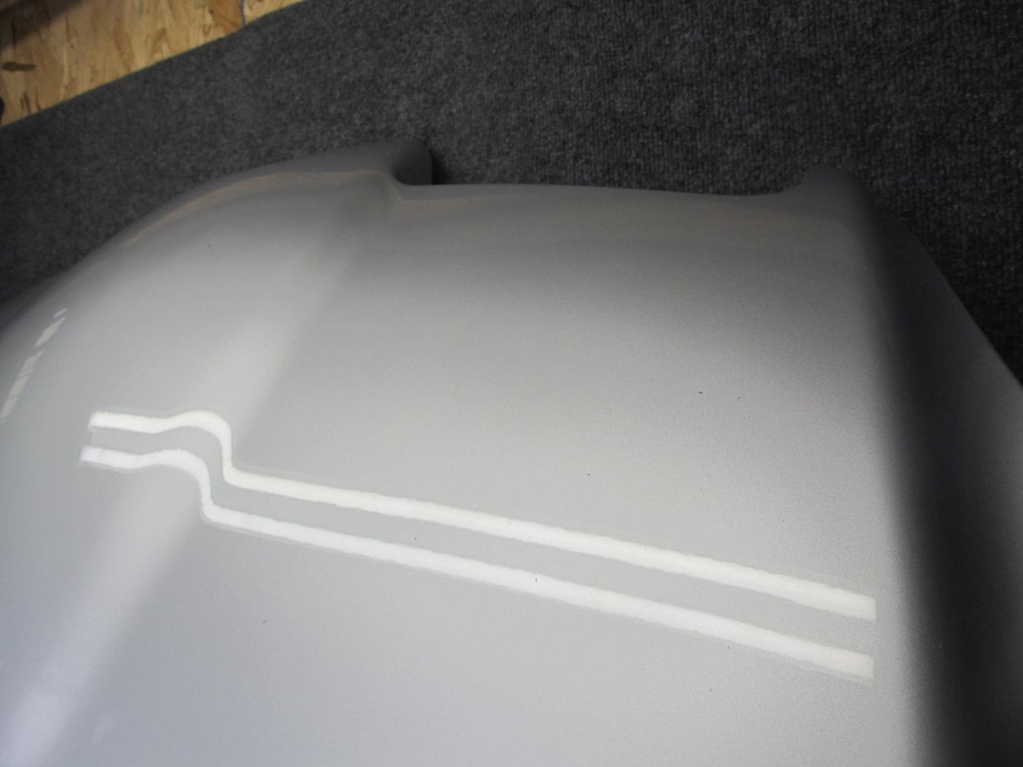 05-11 Mercedes R171 Slk-class Front Hood Bonnet Shell Panel Silver OEM