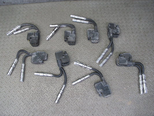 03-06 Mercedes R230 SL500 M113 Set of 8 Engine Ignition Coil 0001587803 OEM