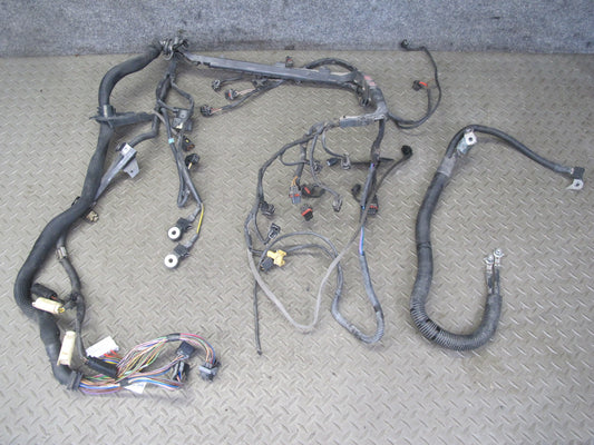 03-06 Mercedes R230 SL500 M113 Engine Motor Wire Wiring Cable Harness Set OEM