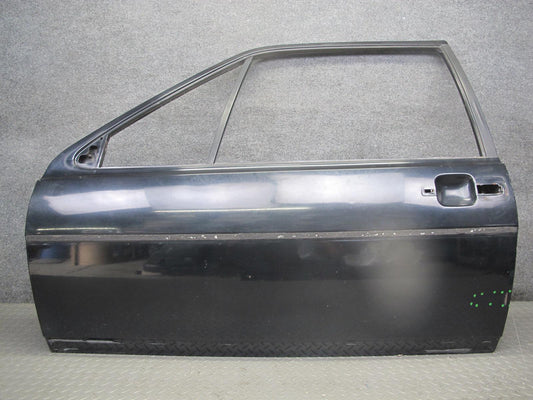 85-88 Volkswagen VW Scirocco MK2 Left Driver Door Shell Panel Black OEM